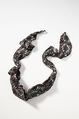 BY ANTHROPOLOGIE FLORAL HAIR SCARF 