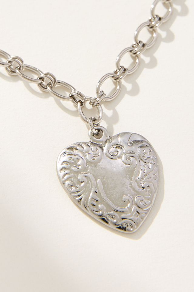 Heart Pendant Necklace | Anthropologie