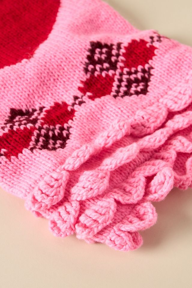 Valentine's Day Heart Pet Sweater #4