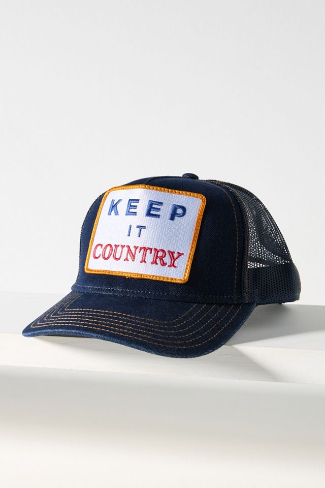 Keep It Country Trucker Hat in Red main image 1