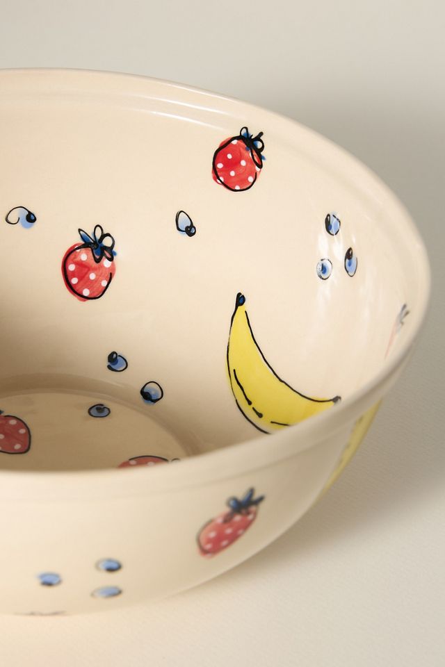 Rise and Shine Ceramic Serve Bowl #2