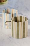 Creative Co-Op Daily Stripe Mug