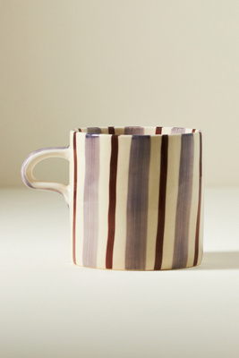 Anthropologie Daily Stripe Mug