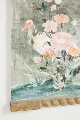 Pastural Distressed Paper Tapestry