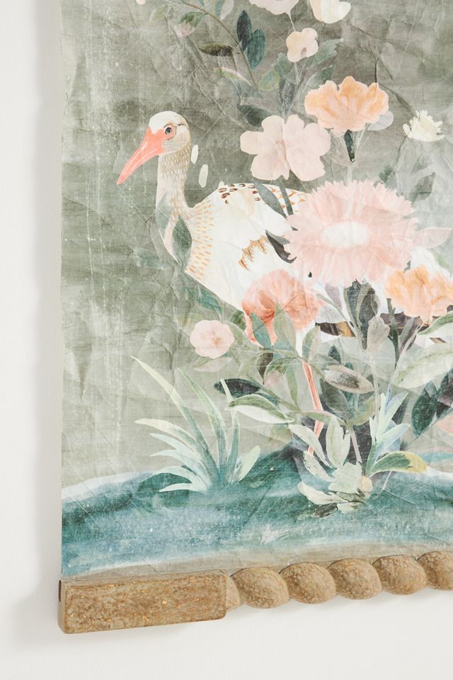 Pastural Distressed Paper Tapestry #2