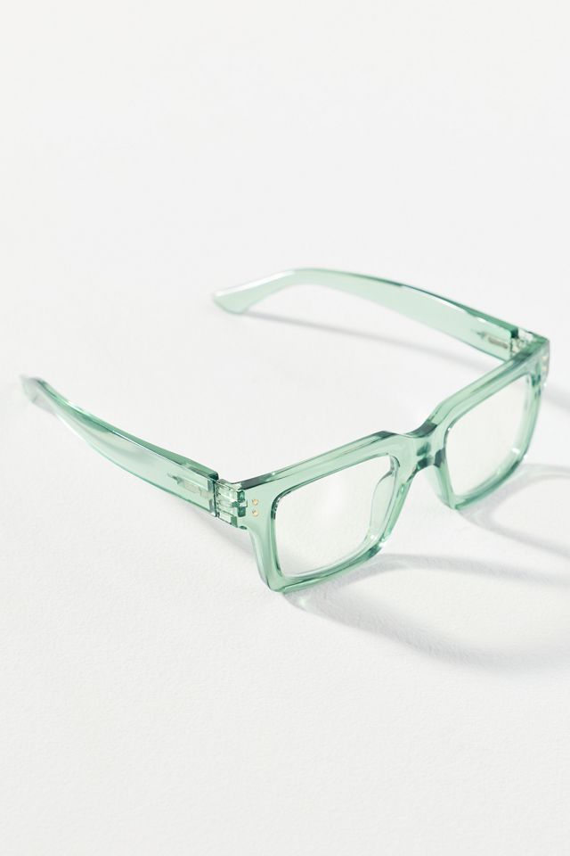 Peepers XOXO Square Blue Light Readers #1