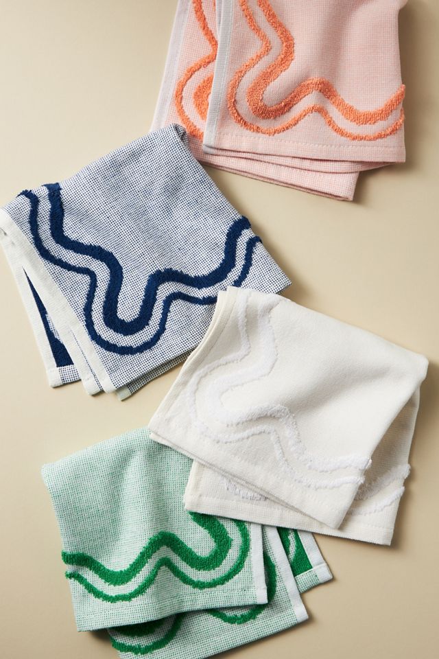 Madeline Terry Dishcloths, Set of 4 #1