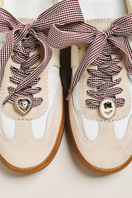 By Anthropologie Shoe Charm & Laces Set In Multi