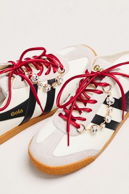 By Anthropologie Shoe Charm & Laces Set In Purple