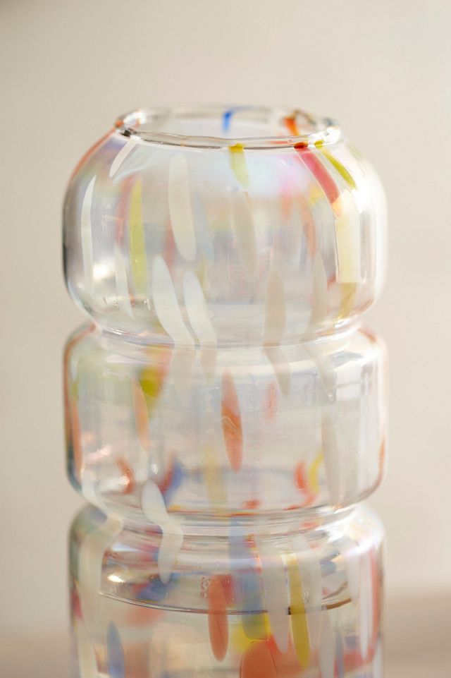 Luster Confetti Bubble Quartet Vase #1