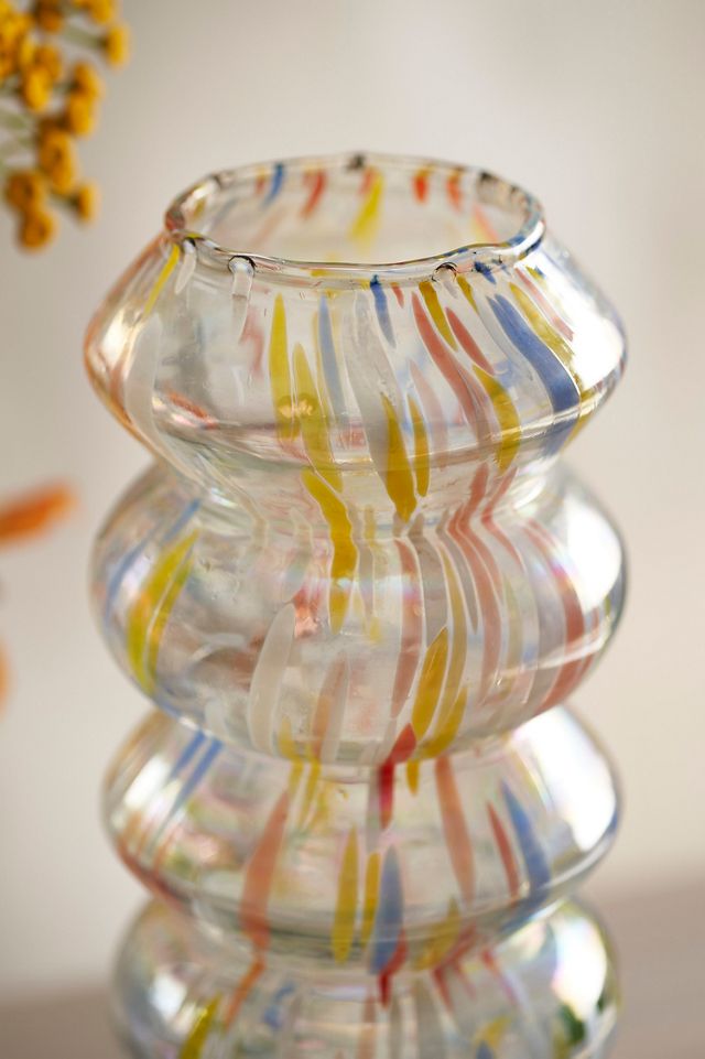Luster Confetti Bubble Vase #1