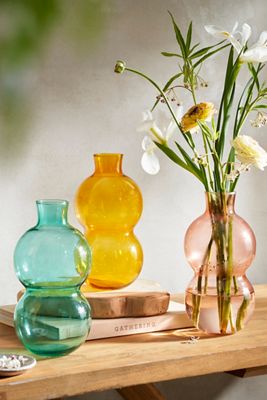 Colorful Bubble Bud Vase