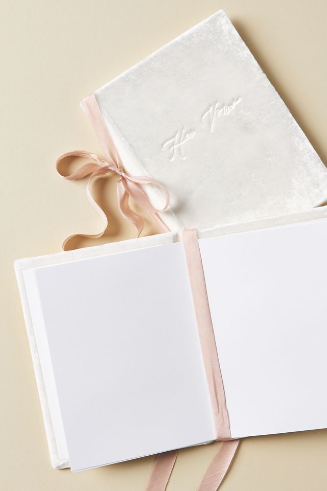 ClaireMagnolia Velvet Vow Booklet Set #1