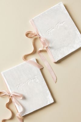 ClaireMagnolia Velvet Vow Booklet Set