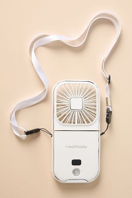 MULTITASKY PHONEPAL 3-IN-1 PRO: COOLING FAN + POWER BANK + PHONE STAND (WITH DISPLAY PANEL) 