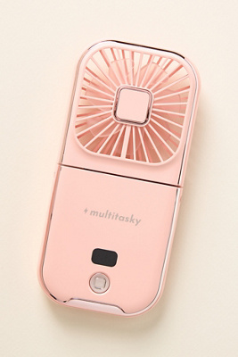 Multitasky Phonepal 3-in-1 Pro: Cooling Fan + Power Bank + Phone Stand (with Display Panel)