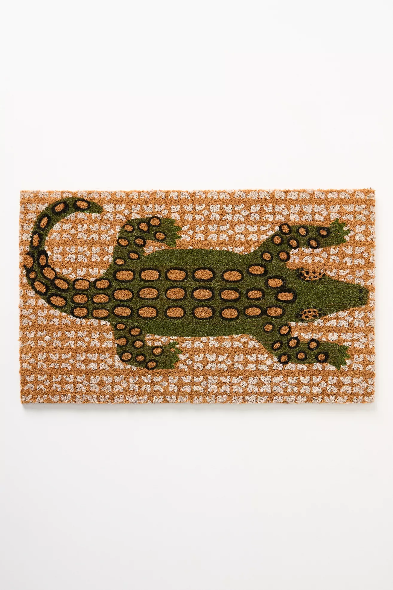 Alligator Coir Printed Doormat