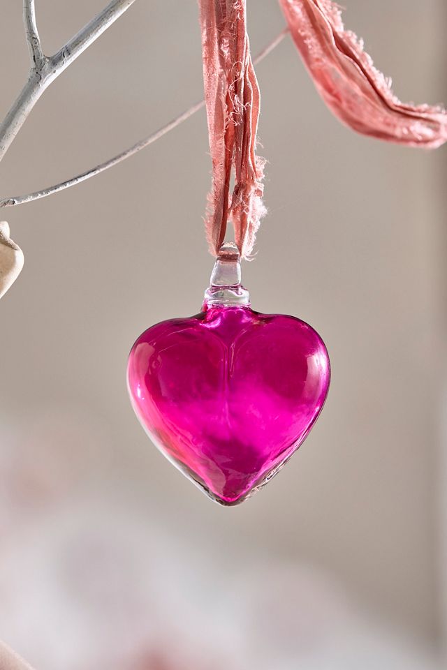 Recycled Glass Heart #3