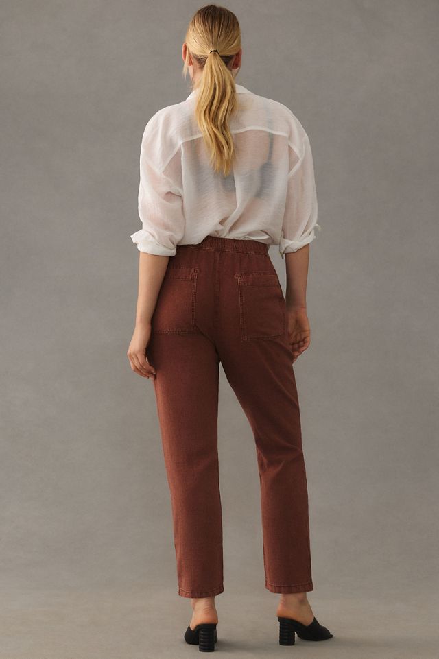 Pilcro Linen Drawstring Pants #1