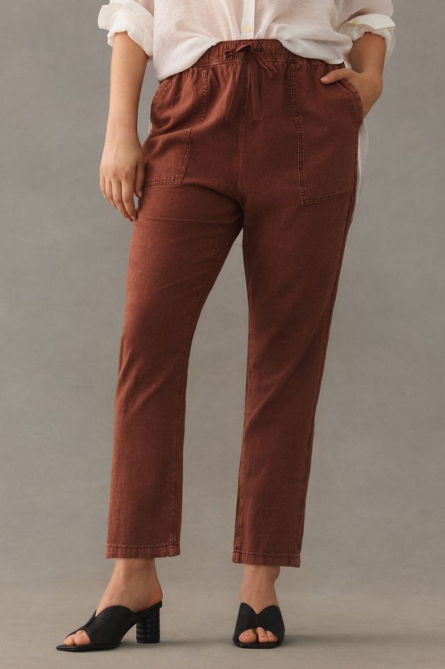 Pilcro Linen Drawstring Pants #2