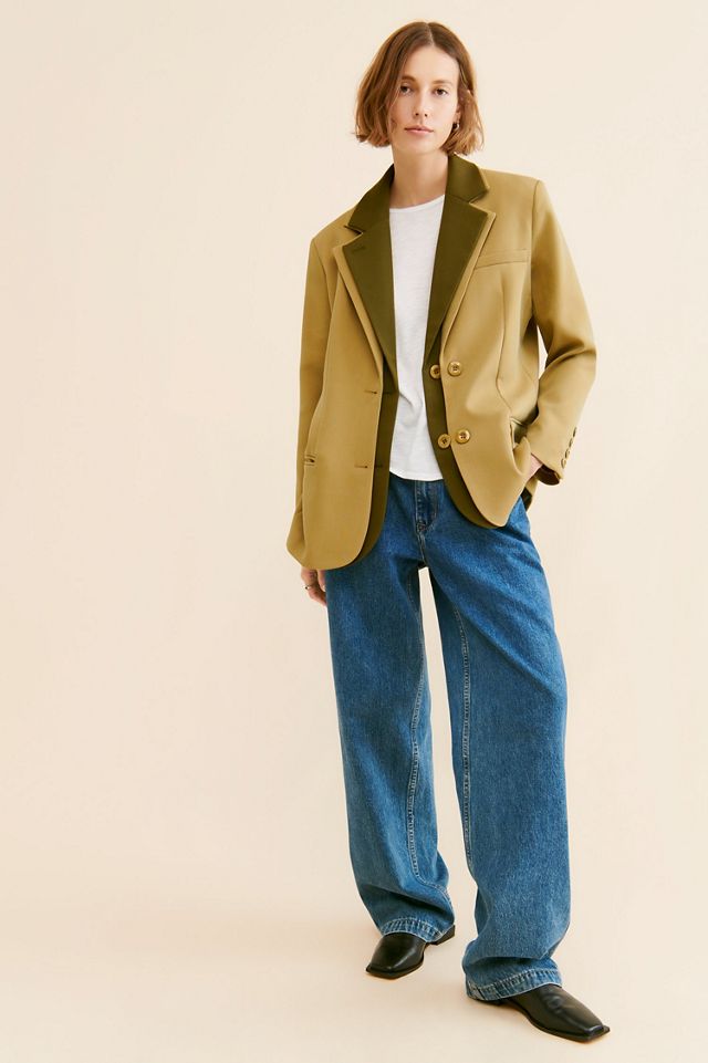 FRENCHMAUVE Isaac Layered Blazer #3