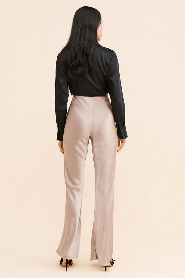 Sophie Rue Satin Bell Pants #1