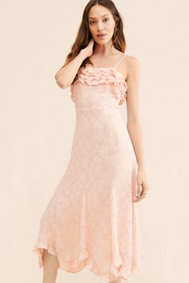 open-back lace and mesh bridesmaid dress Sheath Sweep Train Open Back Boho Wedding Dress with Split WD397 US12 / White main image 1