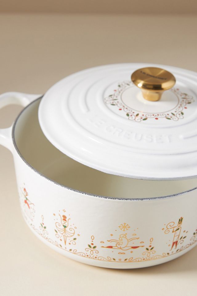 Le Creuset 3.5 QT Noël Collection 12 Days of Christmas Round Dutch Oven #2