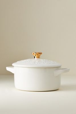 Le Creuset Noël Collection Mini Cocotte with Star Knob