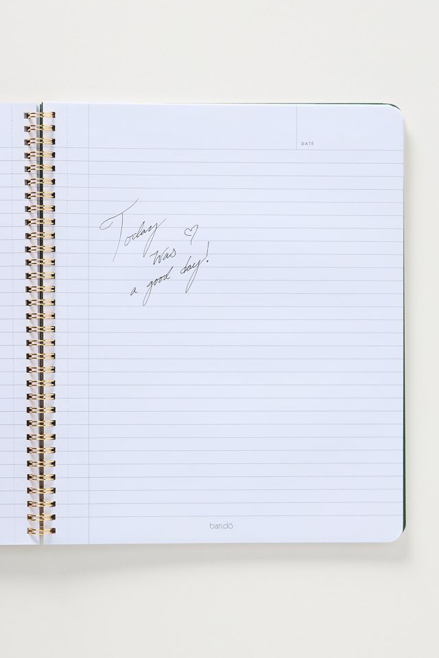 ban.do Cherry Hearts Rough Draft Spiral Large Hardcover Notebook #2