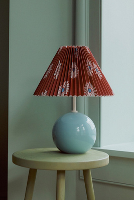 Anthropologie Sommer Ceramic Table Lamp