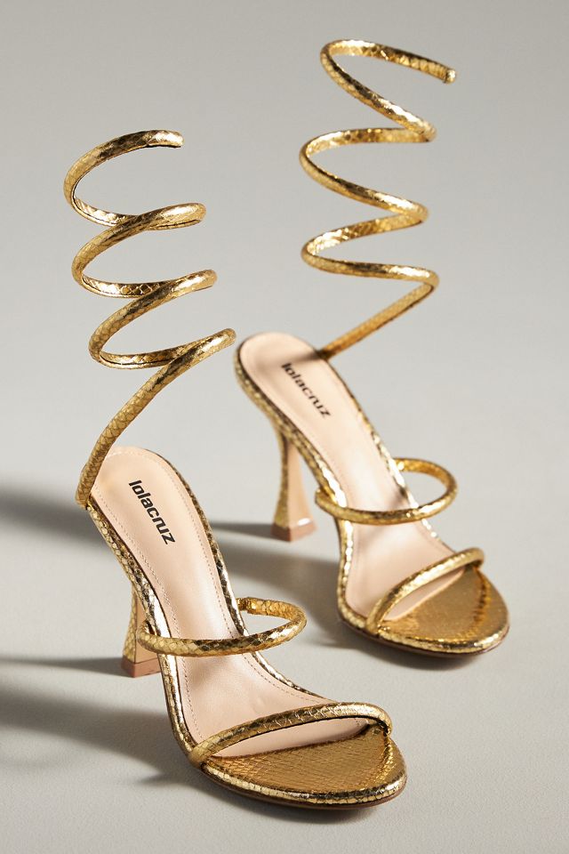 Lola Cruz Greta Heeled Sandals #1