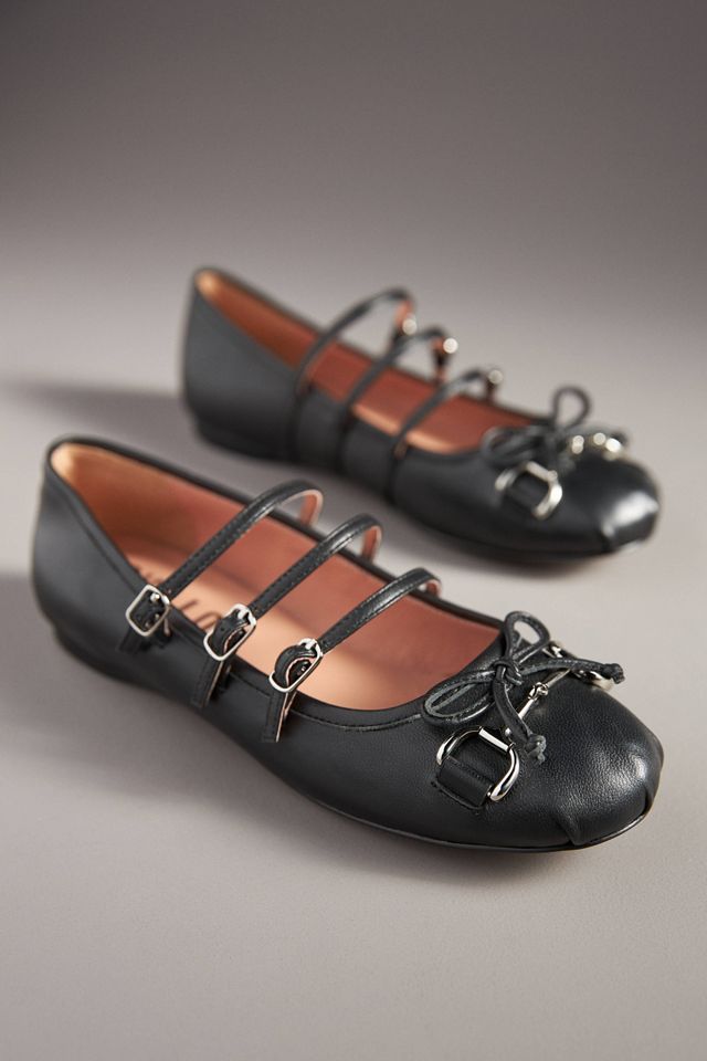 Bibi Lou Horsebit Moto Ballet Flats #1