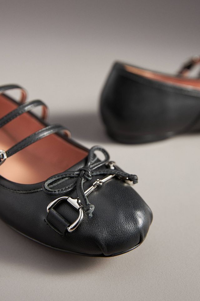 Bibi Lou Horsebit Moto Ballet Flats #2