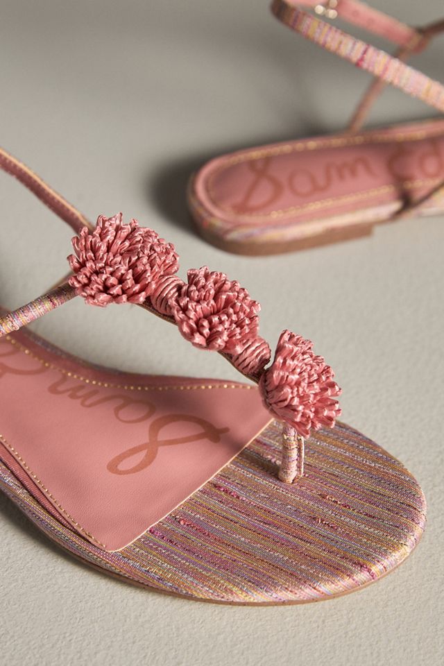 Sam Eldman バレエシューズ Sam Edelman Ari Ballet Flat Soft Silver Leather