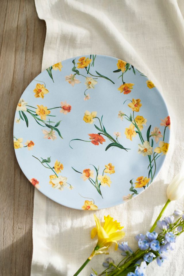 By Hope Floral Melamine Dinner Plates, Set of 4 #2