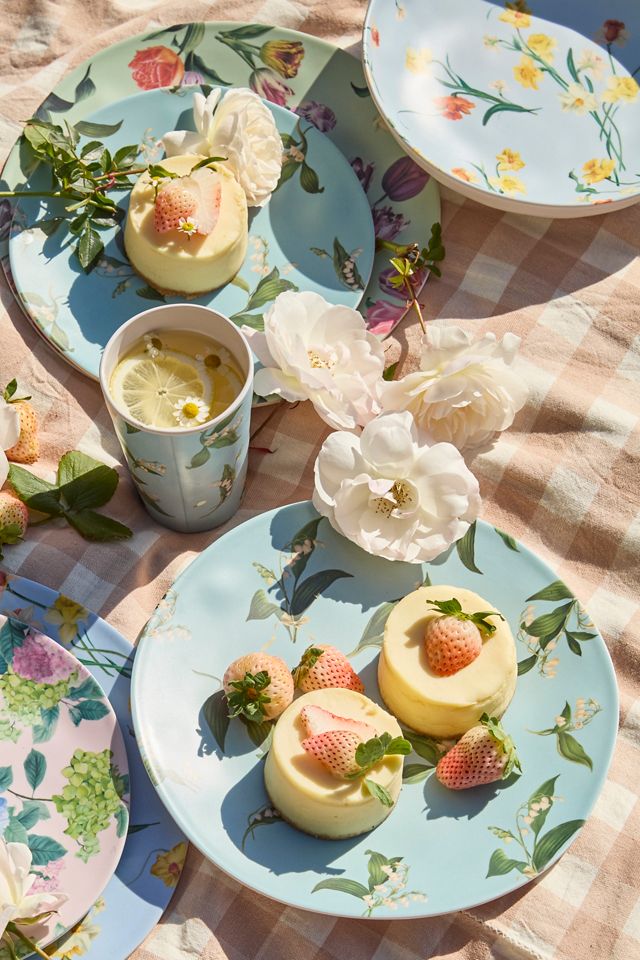 By Hope Floral Melamine Side Plates, Set of 4 #3