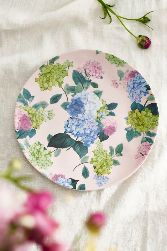 By Hope Floral Melamine Side Plates, Set of 4 #1