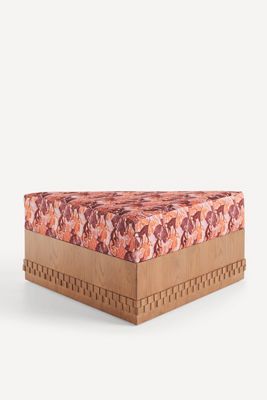 LALA Reimagined Velvet Ottoman