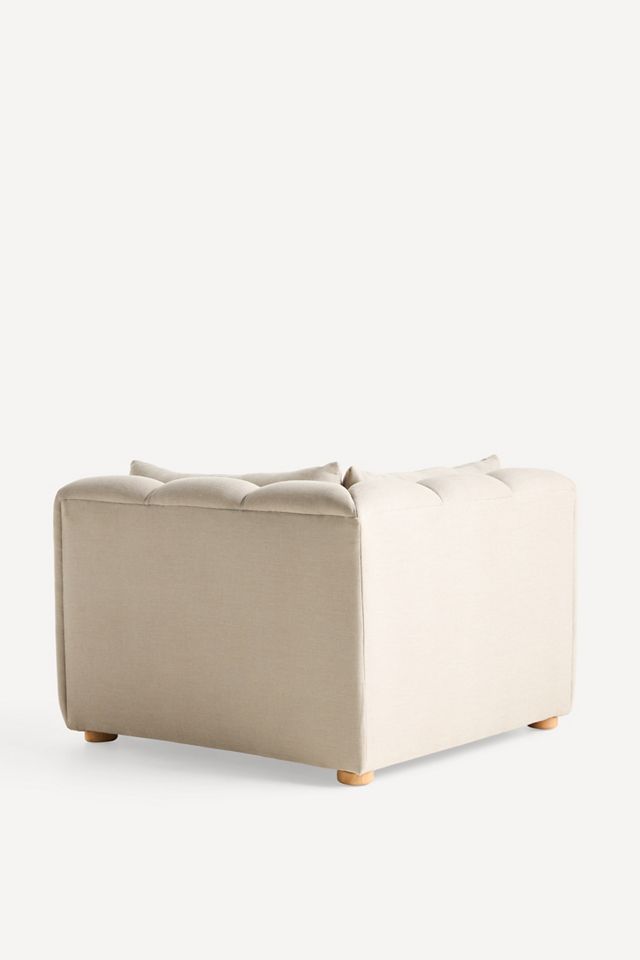 Kora Tufted Performance Woven Modular Corner Chair #4