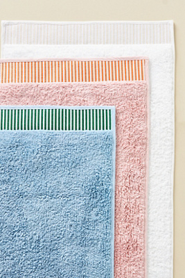 Anthropologie Tufted Sloane Bath Mat In White