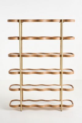 Sophia Tall Marble Bookcase