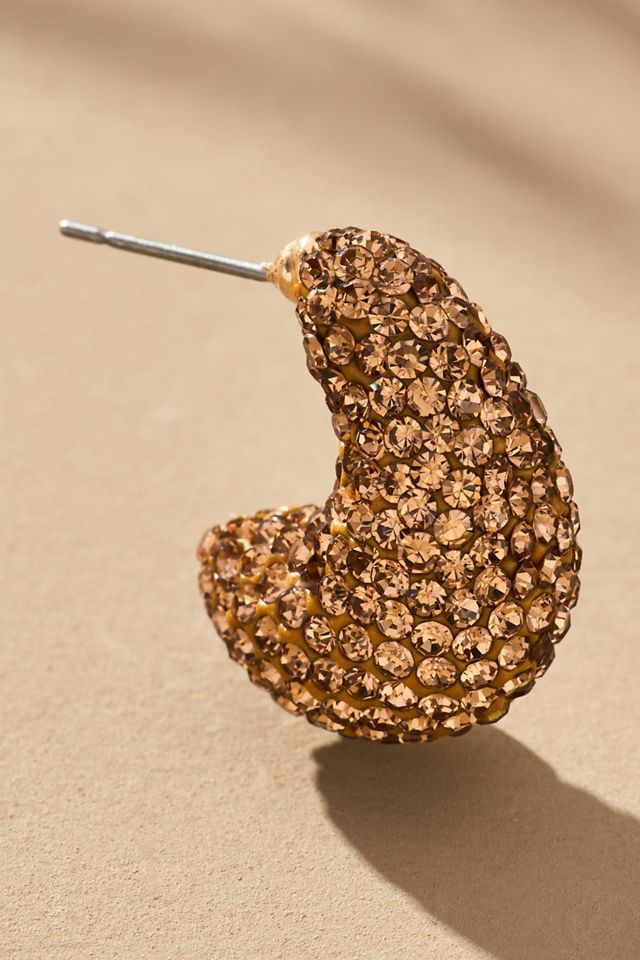 Pavé Teardrop Earrings #4