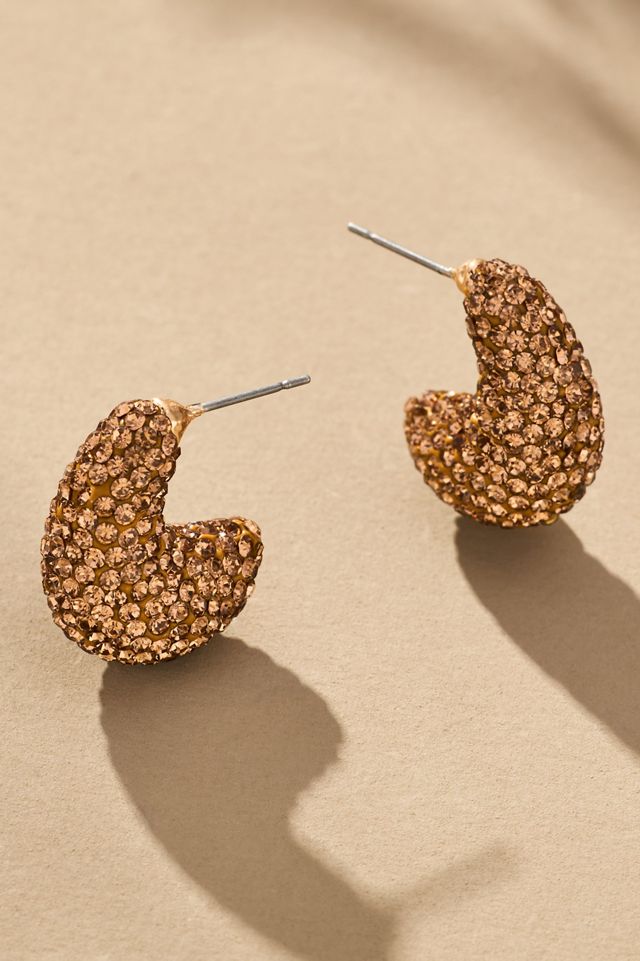 Pavé Teardrop Earrings #2