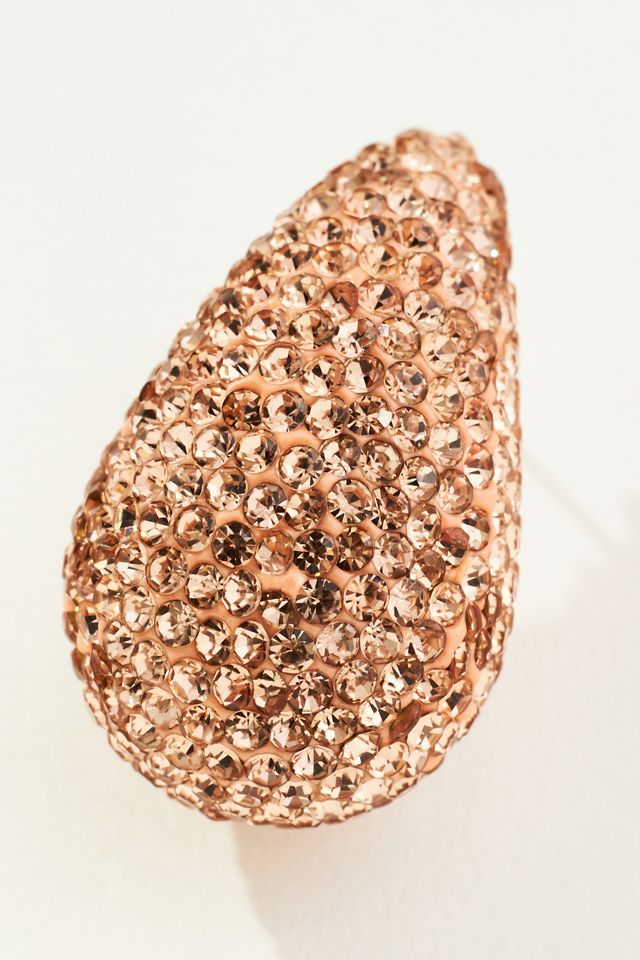 The Petra Drop Earrings: Pavé Edition #3
