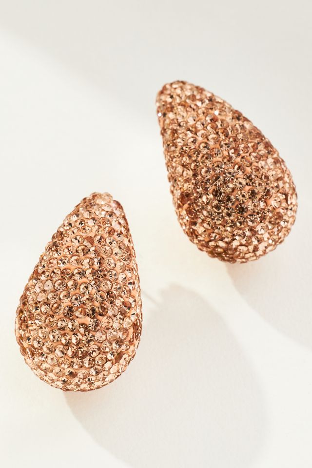 The Petra Drop Earrings: Pavé Edition #1