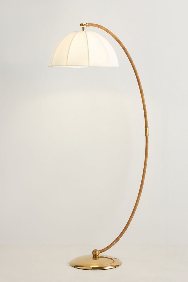 Montague Metal Overarching Floor Lamp #3