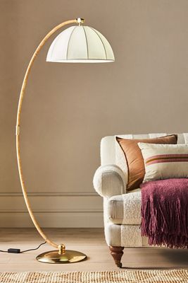 Montague Metal Overarching Floor Lamp