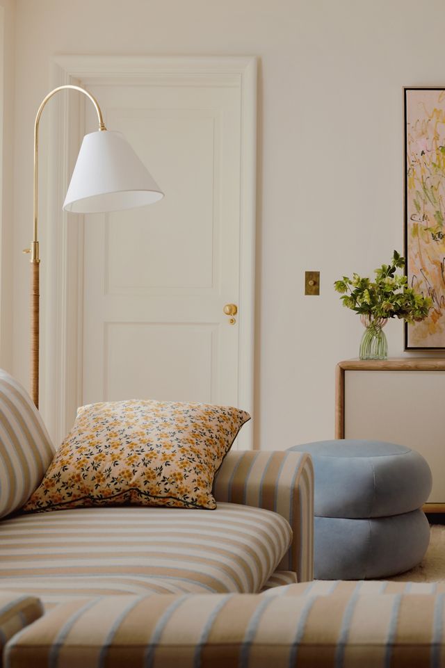 Curves Metal & Rattan Shaded No. 1 Floor Lamp #4