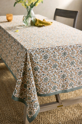 Roja Cotton Tablecloth | AnthroHome